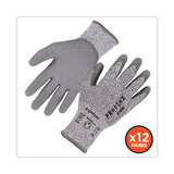 ergodyne® ProFlex 7030 ANSI A3 PU Coated CR Gloves, Gray, X-Large, 12 Pairs/Pack, Ships in 1-3 Business Days (EGO10455) Each