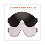 ergodyne® Skullerz 8991 Safety Helmet Visor, Polycarbonate, 6 x 12 x 4, Smoke, Ships in 1-3 Business Days (EGO60209) Each