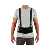 ergodyne® ProFlex 1600 Standard Elastic Back Support Brace, Medium, 30" to 34" Waist, Black, Ships in 1-3 Business Days (EGO11103) Each