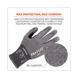 ergodyne® ProFlex 7071 ANSI A7 PU Coated CR Gloves, Gray, 2X-Large, Pair, Ships in 1-3 Business Days (EGO18076) 1 Pair