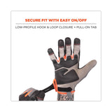 ergodyne® ProFlex 710 Heavy-Duty Mechanics Gloves, Gray, 2X-Large, Pair, Ships in 1-3 Business Days (EGO17046) Each