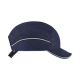 ergodyne® Skullerz 8955 Lightweight Bump Cap Hat, Short Brim, Navy, Ships in 1-3 Business Days (EGO23336) Each