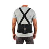 ergodyne® ProFlex 2000SF High-Performance Spandex Back Support Brace, X-Small, 20" to 25" Waist, Black, Ships in 1-3 Business Days (EGO11281) Each