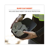 ergodyne® Skullerz 8946 Baseball Cap with Bump Cap Insert, OS, Black, Ships in 1-3 Business Days (EGO23402) Each