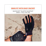 ergodyne® ProFlex 815 QuickCuff Mechanics Gloves, Black, Small, Pair, Ships in 1-3 Business Days (EGO17202) 1 Pair