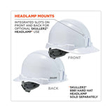ergodyne® Skullerz 8970 Class E Hard Hat Cap Style, White, Ships in 1-3 Business Days (EGO60140) Each