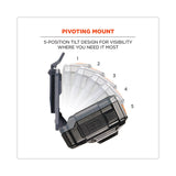 ergodyne® Skullerz 8987 Rechargeable Hard Hat LED Light, 2.5 x 3 x 2, Black, Ships in 1-3 Business Days (EGO60197) Each