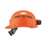 ergodyne® Skullerz 8972LED Class C Hard Hat Cap Style with LED Light, Orange, Ships in 1-3 Business Days (EGO60147) Each
