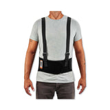 ergodyne® ProFlex 1600 Standard Elastic Back Support Brace, Small, 25" to 30" Waist, Black, Ships in 1-3 Business Days (EGO11102) Each