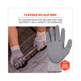 ergodyne® ProFlex 7030 ANSI A3 PU Coated CR Gloves, Gray, X-Large, 12 Pairs/Pack, Ships in 1-3 Business Days (EGO10455) Each