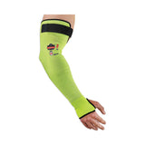 ergodyne® ProFlex 7941-PR CR Protective Arm Sleeve, 18", Lime, 144 Pairs/Carton, Ships in 1-3 Business Days (EGO17947) Each