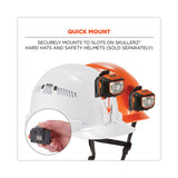 ergodyne® Skullerz 8981 Hard Hat LED Light, Orange, Ships in 1-3 Business Days (EGO60191) Each