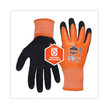 ergodyne® ProFlex 7551 ANSI A5 Coated Waterproof CR Gloves, Orange, Large, Pair, Ships in 1-3 Business Days (EGO17674) 1 Pair