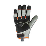 ergodyne® ProFlex 710 Heavy-Duty Mechanics Gloves, Gray, Small, Pair, Ships in 1-3 Business Days (EGO17042) Each