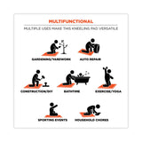 ergodyne® ProFlex 375 Small Foam Kneeling Pad, 1", Small, Orange, Ships in 1-3 Business Days (EGO18376) Each