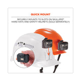 ergodyne® Skullerz 8987 Rechargeable Hard Hat LED Light, 2.5 x 3 x 2, Black, Ships in 1-3 Business Days (EGO60197) Each