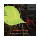 ergodyne® Skullerz 8950 Bump Cap Hat, Long Brim, Lime, Ships in 1-3 Business Days (EGO23335) Each