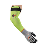 ergodyne® ProFlex 7941-PR CR Protective Arm Sleeve, 18", Lime, Pair, Ships in 1-3 Business Days (EGO17943) 1 Pair
