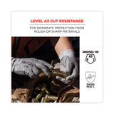 ergodyne® ProFlex 7030 ANSI A3 PU Coated CR Gloves, Gray, X-Large, 12 Pairs/Pack, Ships in 1-3 Business Days (EGO10455) Each