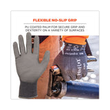 ergodyne® ProFlex 7044 ANSI A4 PU Coated CR Gloves, Gray, 2X-Large, 12 Pairs/Pack, Ships in 1-3 Business Days (EGO10486) Each