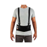 ergodyne® ProFlex 1600 Standard Elastic Back Support Brace, Large, 34" to 38" Waist, Black, Ships in 1-3 Business Days (EGO11104) Each