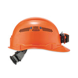 ergodyne® Skullerz 8972LED Class C Hard Hat Cap Style with LED Light, Orange, Ships in 1-3 Business Days (EGO60147) Each
