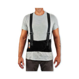 ergodyne® ProFlex 1100SF Standard Spandex Back Support Brace, X-Large, 38" to 42" Waist, Black, Ships in 1-3 Business Days (EGO11605) Each