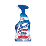 LYSOL® Brand Disinfectant Power Bathroom Foamer, Liquid, Atlantic Fresh, 22 oz Trigger Spray Bottle, 6/Carton (RAC90036CT) Case Of 6