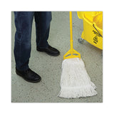 Boardwalk® Premium Cut-End Wet Mop Heads, Cotton, 16oz, White, 12/Carton (BWK216CCT) Case of 12