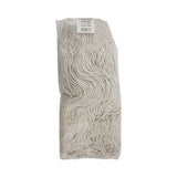 Boardwalk® Mop Head, Premium Standard Head, Cotton Fiber, 32oz, White, 12/Carton (BWK232C) Case of 12