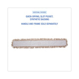 Boardwalk® Industrial Dust Mop Head, Hygrade Cotton, 60w x 5d, White (BWK1360) Each