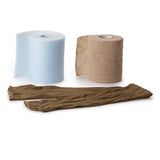 CoFlex® TLC XL with Indicators 2 Layer Compression Bandage System 4 Inch X 5-2/5 Yard / 4 Inch X 7 Yard Self-Adherent / Pull On Closure Tan NonSterile 35 to 40 mmHg (787749_CS) 16/CS