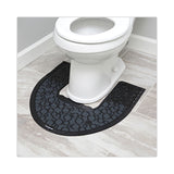 Boardwalk® Commode Mat 2.0, Rubber, 22 x 22, Black, 6/Carton (BWKCMBB) Case of 6