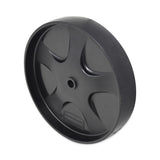 Rubbermaid® Commercial Wheel and Axle Kit for Janitorial Cleaning Cart, 8" Wheel, Black/Gray/Silver, 2/Set (SGS9T73L9GRA) Each