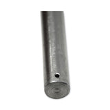 Rubbermaid® Commercial Mega BRUTE Waste Collector Replacement Axle Kit, Silver (SGS9W71L3) Each