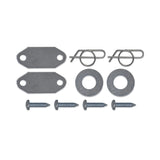 Rubbermaid® Commercial Mega BRUTE Waste Collector Replacement Axle Kit, Silver (SGS9W71L3) Each