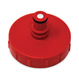 Rubbermaid® Commercial HYGEN™ HYGEN PULSE Cleaning System Replacement Bottle Cap, Plastic, 2" Diameter x 1.75" h, Red (SGSFGQ969L10000) Each