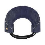 ergodyne® Skullerz 8965 Lightweight Bump Cap Hat with LED Lighting, Long Brim, Navy, Ships in 1-3 Business Days (EGO23339) Each