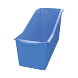 Deflecto Antimicrobial Book Bin, 14.2 x 5.34 x 7.35, Blue (DEF39508BLU) Each