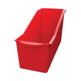 Deflecto Antimicrobial Book Bin, 14.2 x 5.34 x 7.35, Red (DEF39508RED) Each