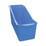 Deflecto Antimicrobial Book Bin, 14.2 x 5.34 x 7.35, Blue (DEF39508BLU) Each