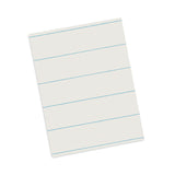 Pacon® Ruled Newsprint Paper, 3/8" Short Rule, 8.5 x 11, 500/Pack (PAC2603) Pack of 500