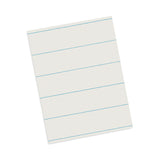 Pacon® Ruled Newsprint Paper, 3/8" Short Rule, 8.5 x 11, 500/Pack (PAC2603) Pack of 500