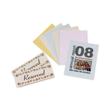 Pacon® Array Card Stock, 65 lb Cover Weight, 8.5 x 11, Assorted Parchment Colors, 100/Pack (PAC101235) Each