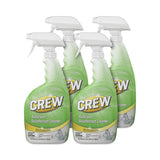 Diversey™ Crew Bathroom Disinfectant Cleaner, Floral Scent, 32 oz Spray Bottle, 4/Carton (DVOCBD540199) Case of 4