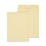 Universal® Kraft Clasp Envelope, #10 1/2, Square Flap, Clasp/Gummed Closure, 9 x 12, Brown Kraft, 100/Box (UNV41907) Pack of 100