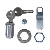 Rubbermaid® Commercial Replacement Lock and Keys for Housekeeping Carts, Silver (SGSFG6191L10000) Each