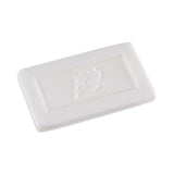 Boardwalk® Face and Body Soap, Flow Wrapped, Floral Fragrance, # 1/2 Bar, 1000/Carton (BWKNO12SOAP) Case of 1000