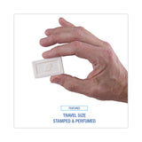 Boardwalk® Face and Body Soap, Flow Wrapped, Floral Fragrance, # 1/2 Bar, 1000/Carton (BWKNO12SOAP) Case of 1000