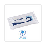 Boardwalk® Face and Body Soap, Flow Wrapped, Floral Fragrance, # 1/2 Bar, 1000/Carton (BWKNO12SOAP) Case of 1000